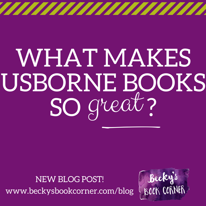 What makes Usborne Books SO great?! Becky's Book Corner